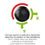 Ligne de vie temporaire horizontale pour 2 utilisateurs