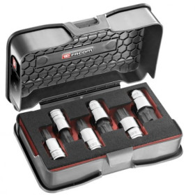 Coffret de 6 embouts OGV GRIP 6 pans 1/2" - FACOM STM.J6MGRPPB