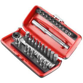 Coffret cliquet porte embout 31 pièces - FACOM R.PEJ31PB