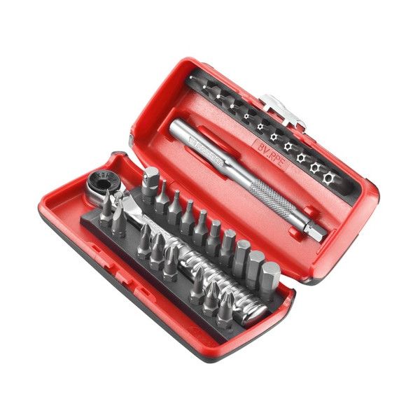 Coffret cliquet porte embout 31 pièces - FACOM R.PEJ31PB