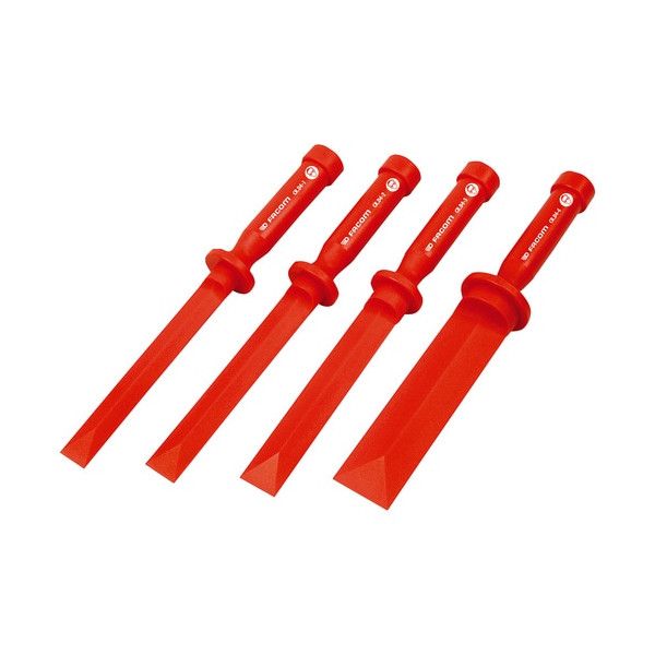 Série de 4 grattoirs multi-usages en plastique FACOM CR.D4PB