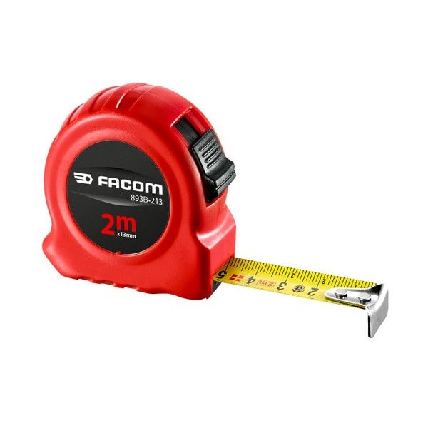 Mètre à ruban RED Series 2 mètres - FACOM 893B.213PB