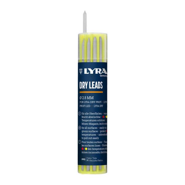 Etui de 12 mines blanches pour Lyra Dry