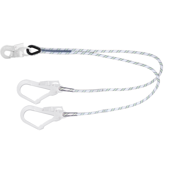 Longe fourche en corde tressée 1,50 m