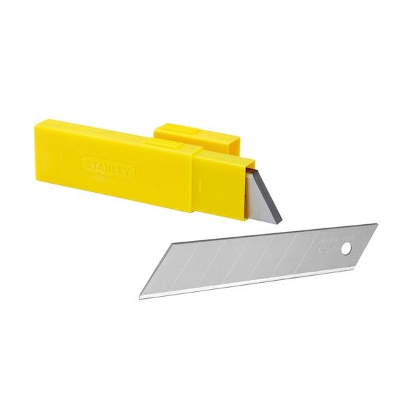 10 lames de cutter 25 mm STANLEY