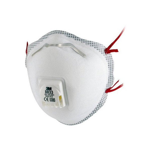 Masque antipoussière 3M FFP3 avec valve - Boite de 10