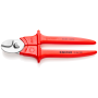 Coupe-câbles poignées gainées en plastique 230mm  1000V KNIPEX