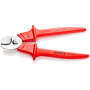 Coupe-câbles poignées gainées en plastique 230mm  1000V KNIPEX