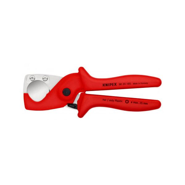 Pince coupante PlastiCut pour tubes flexibles et gaines renforcés 185 mm KNIPEX