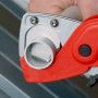 Pince coupante PlastiCut pour tubes flexibles et gaines renforcés 185 mm KNIPEX