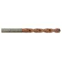Foret métaux FURIUS taillé meulé HSS -Revêtu FUSIO -DIN338 -h8 -3xd -Pointe en croix