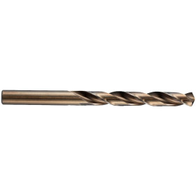 Foret métaux TC HSS-E5 (cobalt5%) -Revêtu GOLD -DIN338 -h8 -Pointe en croix