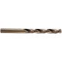 Foret métaux TC HSS-E5 (cobalt5%) -Revêtu GOLD -DIN338 -h8 -Pointe en croix