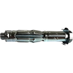 Cheville placo HM 8x55S TH avec vis à tête hexagonale - BOITE DE 50
