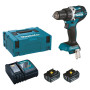 Pack Perceuse DDF484RGJ 6.0 Ah et Meuleuse DGA504Z