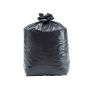 Carton de 100 sacs PEBB non perforés noirs 400 litres
