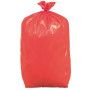 Carton de 100 sacs PEBB perforés rouges 400 litres