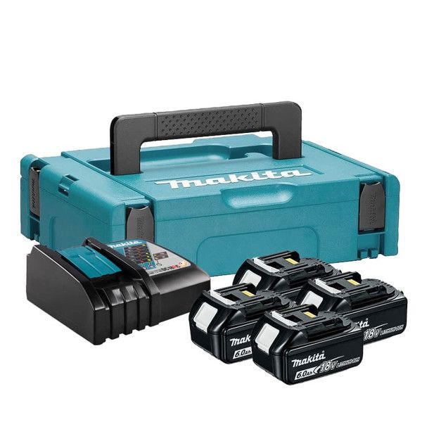 Pack énergie 18V (4x6.0 Ah) avec chargeur DC18RC MAKITA 198140-7