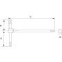 CLE MALE 6 PANS EN T ASYMETRIQUE - SAM 62-CT