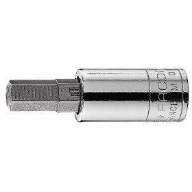 Douilles tournevis 1/4" pour vis 6 pans métriques - FACOM RT