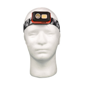 LAMPE FRONTALE RECHARGEABLE HYBRIDE LFH500 - 500LM -4 MODES (DONT SENSOR) - IP54