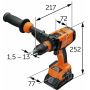 Fein ASCM 18-4 QM AS Perceuse visseuse sans fil