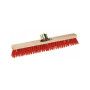 BALAI DE CANTONNIER PVC ROUGE 60CM SANS MANCHE