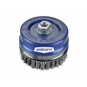 Brosse coupe diamètre 80 mm en acier torsadé Filetage M14