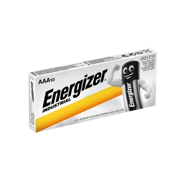 Boite de 10 piles LR03 / AAA ENERGIZER INDUSTRIE