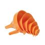 Assortiment de 6 entonnoirs - HDPE Ø 50-75-100-120-150-160 mm
