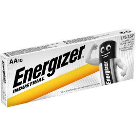 PILE AA LR6 ENERGIZER INDUSTRIE - Boite de 10 piles