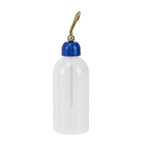 Burette 250 ml PE-transparent avec bec laiton