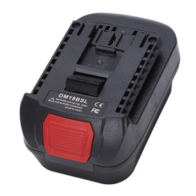 Adaptateur batterie 18V Dewalt ou Milwaukee vers Bosch gamme bleue