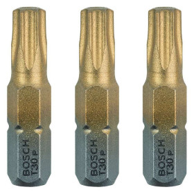 3 EMBOUTS BOSCH MAXGRIP TORX T30 25MM