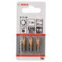 3 EMBOUTS BOSCH MAXGRIP TORX T30 25MM