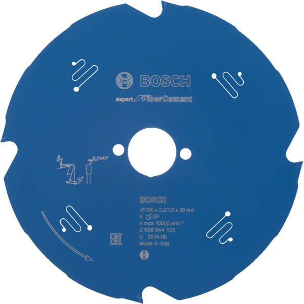 Lame de scie circulaire Expert for Fiber Cement 190X30 4D/DIAMANT