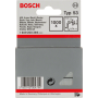 Agrafe à fil fin BOSCH de type 53 - 18 x 11,4 mm - Boite de 1000