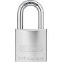 Cadenas TITALIUM 86TI-45MM anse inox pour cylindre européen