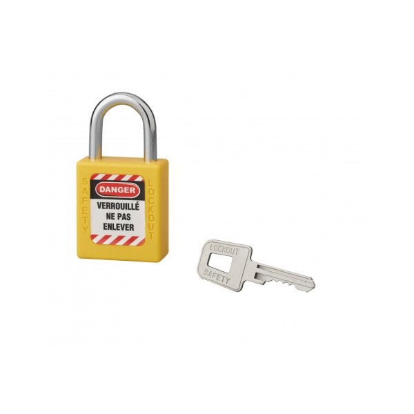CADENAS DE CONSIGNATION 40 ANSE 25 JAUNE