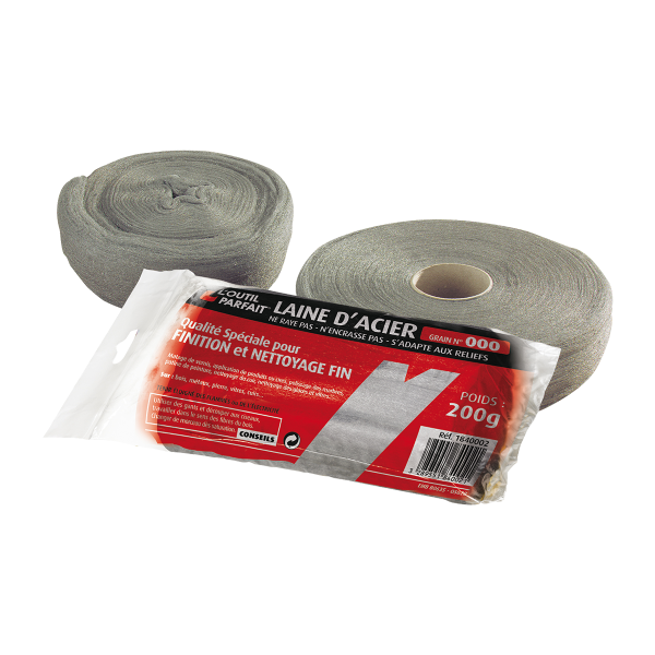 Laine d'acier grain 000 1 kg