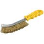BROSSE A MAIN AVEC POIGNEE EN PLASTIQUE BHP600 FIL LAITON ONDULE 0,30