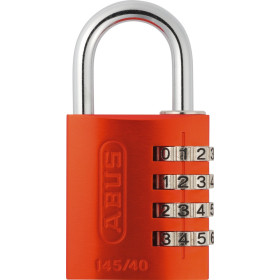 Cadenas à combinaison 145/40 orange ABUS B/DFNLI