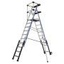 Plateforme Sherpascopic 8 à 10 marches hauteur travail 4.30 m