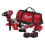 Pack 3 machines M18 BLPP3C-502 avec sac, chargeur et 2 batteries 5 Ah