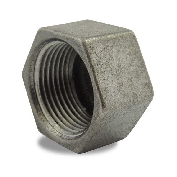 Bouchon Femelle en fonte malleable, noir