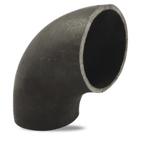 Courbe 3D 90° raccord acier noir à souder EN 10253-1