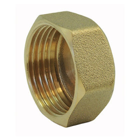 Bouchon laiton femelle à tête hexagonale