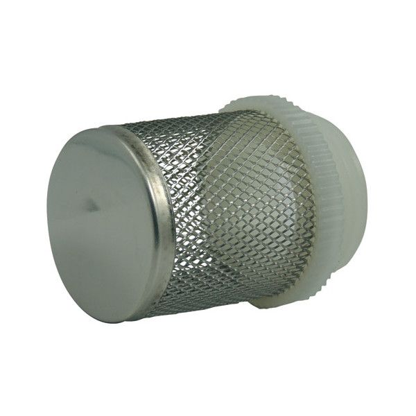 Crépine INOX filetée