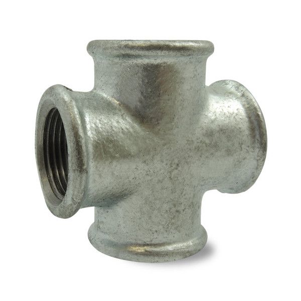 Croix galvanisée FEMELLE en fonte malleable