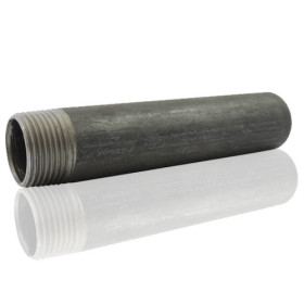 1/2 mamleon acier noir longueur 100 mm